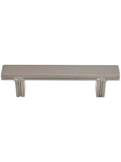 Anwick Rectangular Cabinet Pull - 3 inch Center-to-Center in Satin Nickel.